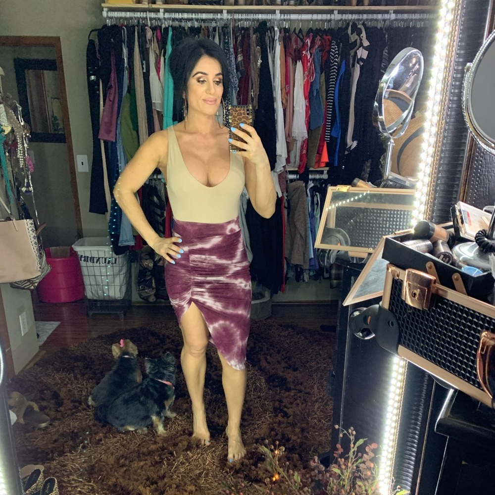 🍒Tie dye skirt 🍒